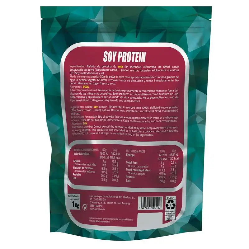 Sotya Soy Proteins Chocolate 1Kg.