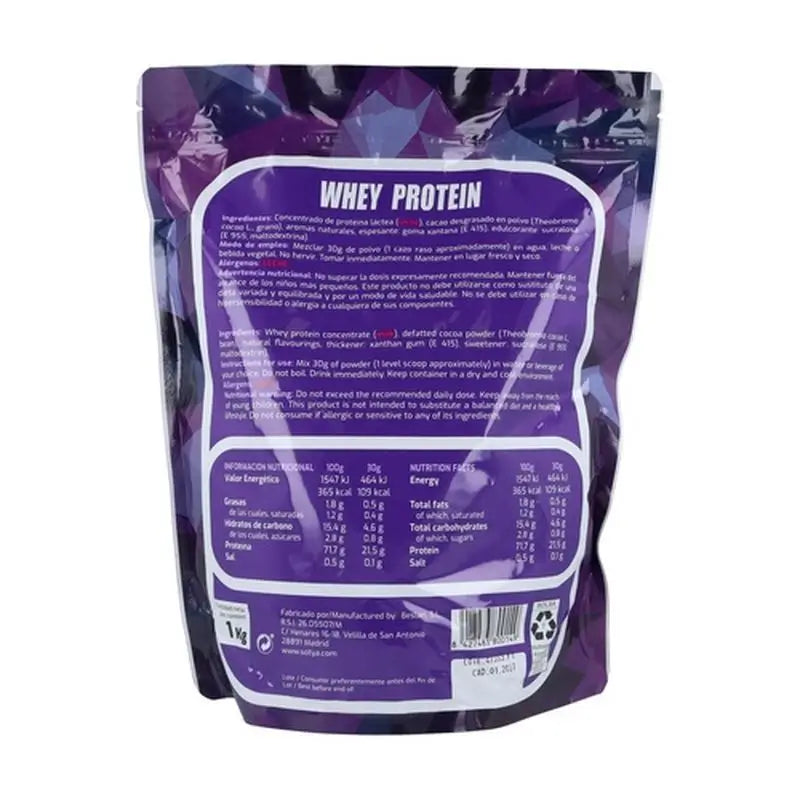 Sotya Proteins Whey Protein Chocolate 1Kg.