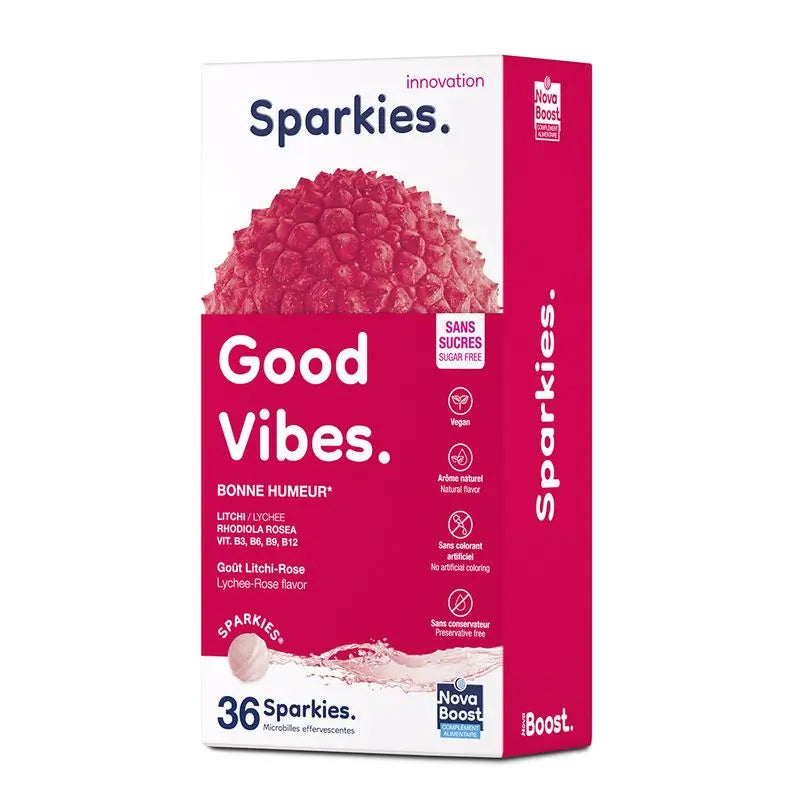 Sparkies Sparkies Micro Effervescent Pearls Good Vibes X 36