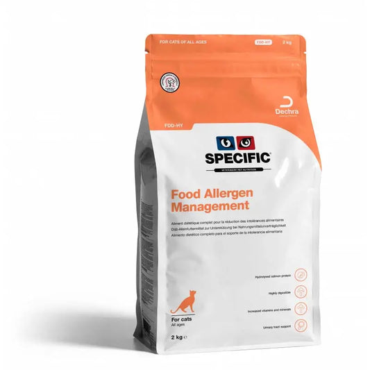 Specific Feline Adult Fdd-Hy Food Allergen Management, 2 kg, cat food