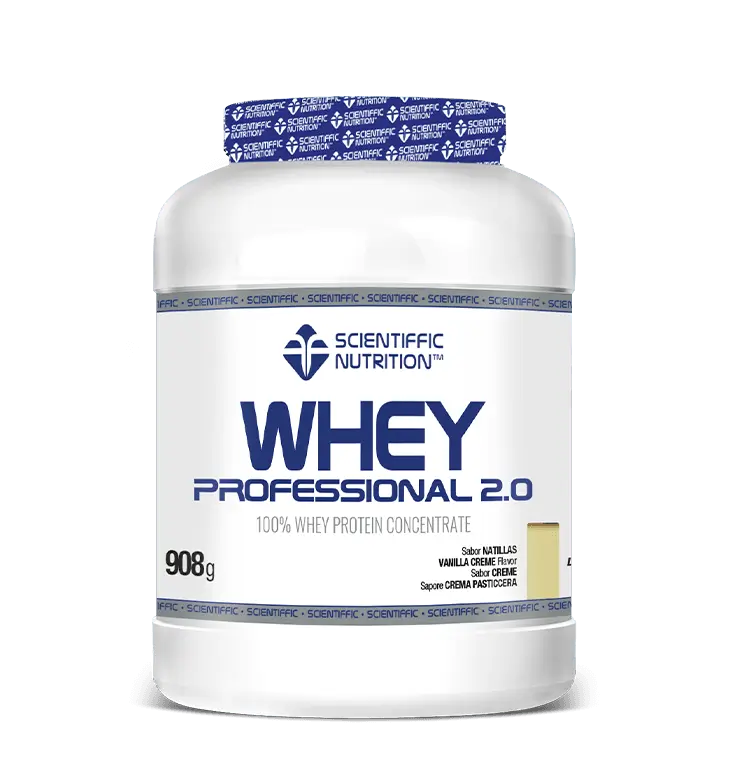 Scientiffic Nutrition Whey Professional 2.0 Custard-Vanilla, 908g