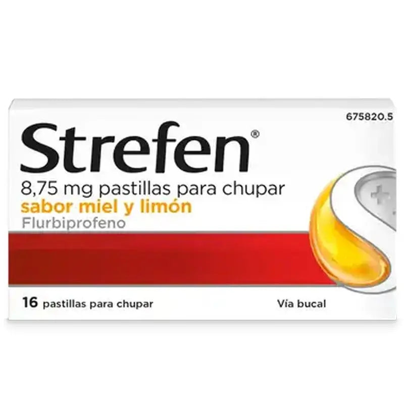 Strefen Honey and Lemon, 16 Lozenges