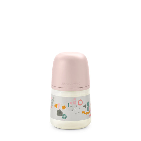 Suavinex Biberón De 150 Ml, Babies +0 Months. Pink, 1 units