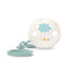 Suavinex Pacifier, Pacifier Chain Baby +0 Months, Dreams Blue, 1 units