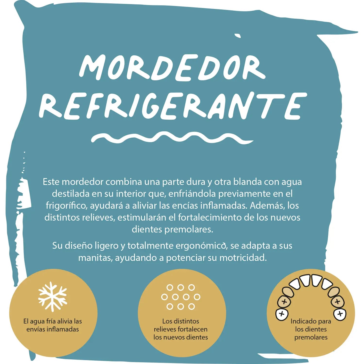 Suavinex Mordedor Refrigerante +4 Meses, Color Rosa