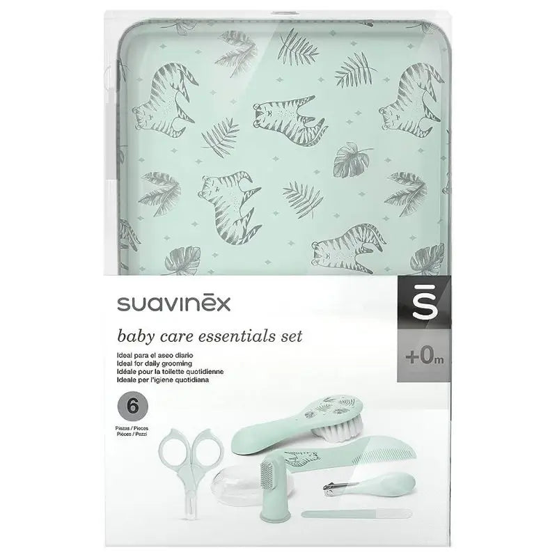 Suavinex Set Manicura, Color Verde