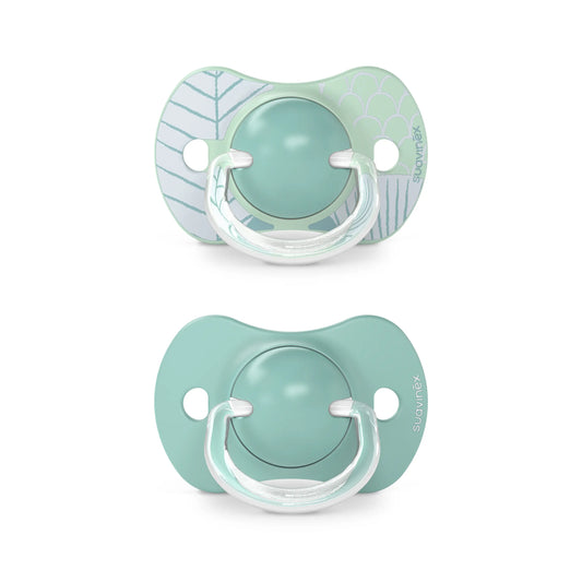 Suavinex Pack Pacifiers Blue With Physiological Silicone Teat Sx Pro, +18 Months, 2 units