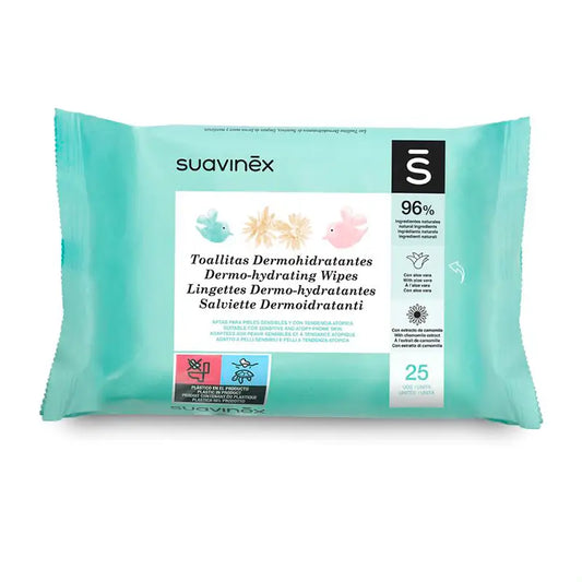 Suavinex Wet Wipes, 25 units