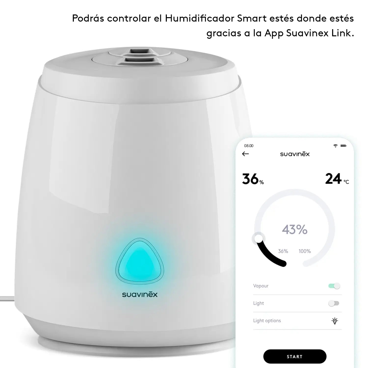 Suavinex Humidificador Smart Para Bebés