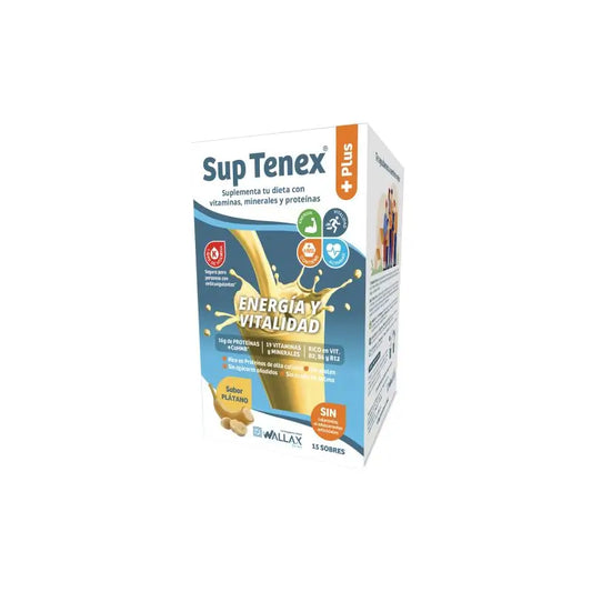 Sup Tenex Plus Banana, 32g x 15 sachets