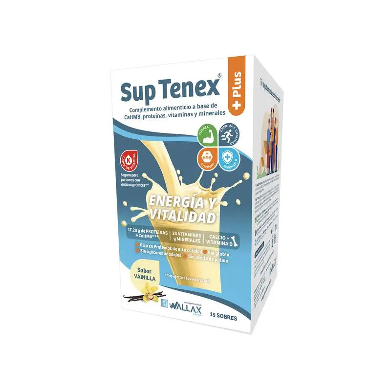 Sup Tenex Plus Vanilla, 32g x 15 sachets