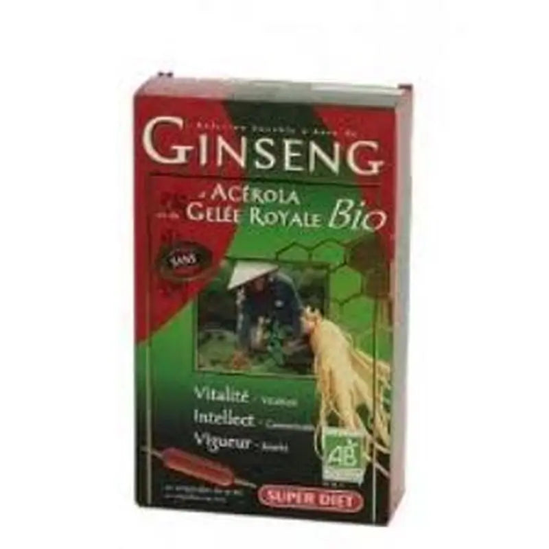 Superdiet Ginseng+Jalea Real Bio 20Amp. 