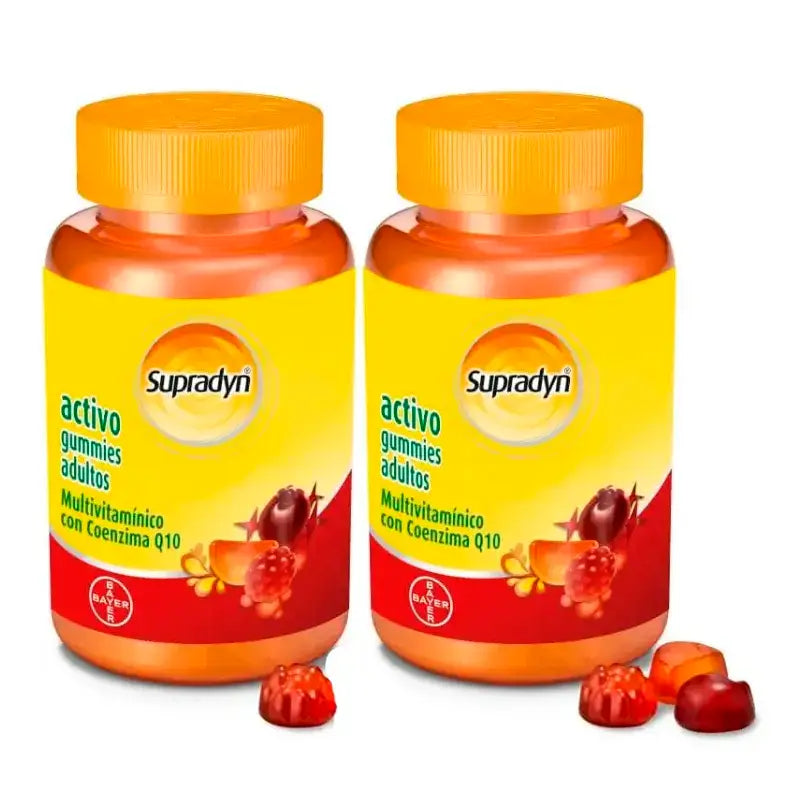 Supradyn Active Gummies Adult Pack 2 x 70 Chewy Sweets