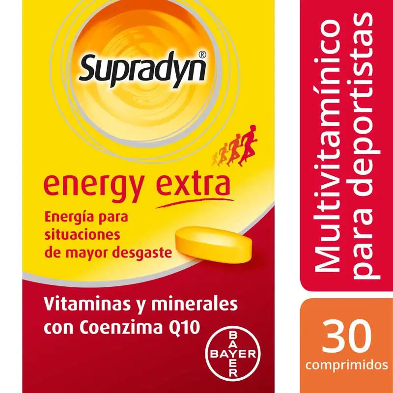 Supradyn Energy Extra, 30 Comprimidos