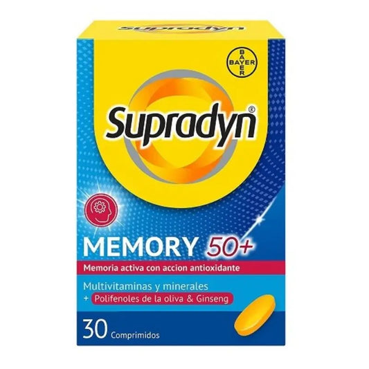 Supradyn Memoy 50+ Years 30 tablets