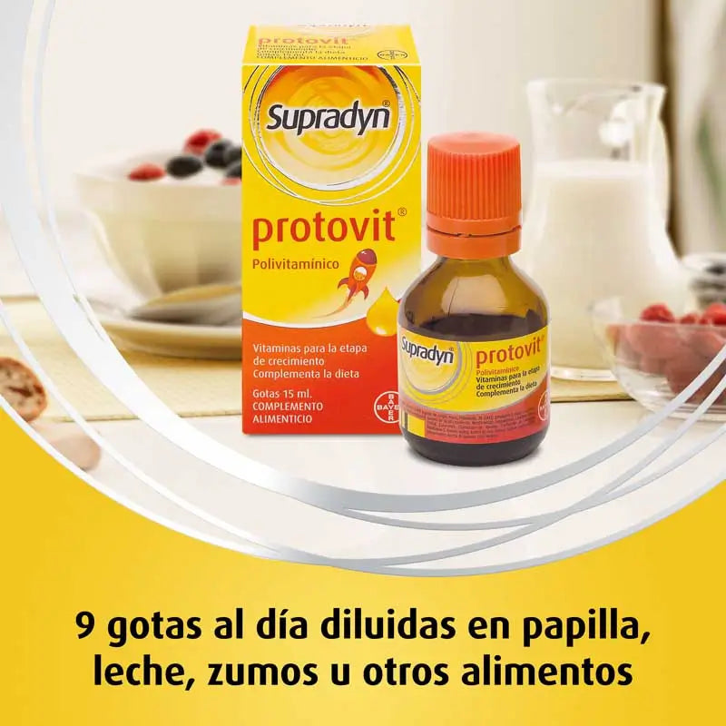 Supradyn Protovit Niños Edad Pediátrica 15 ml