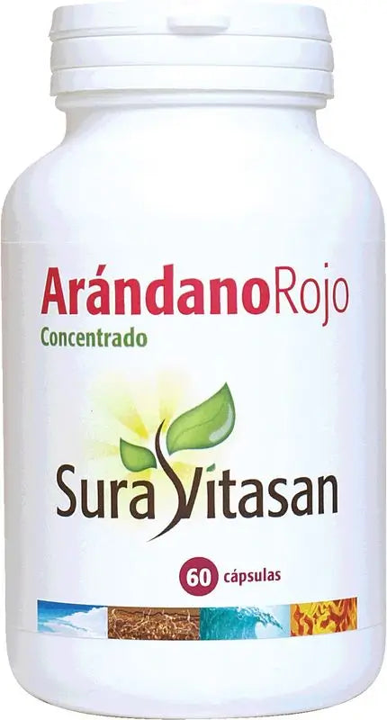 Sura Vitas Arandano Rojo 600 Mg, 60 Cápsulas      