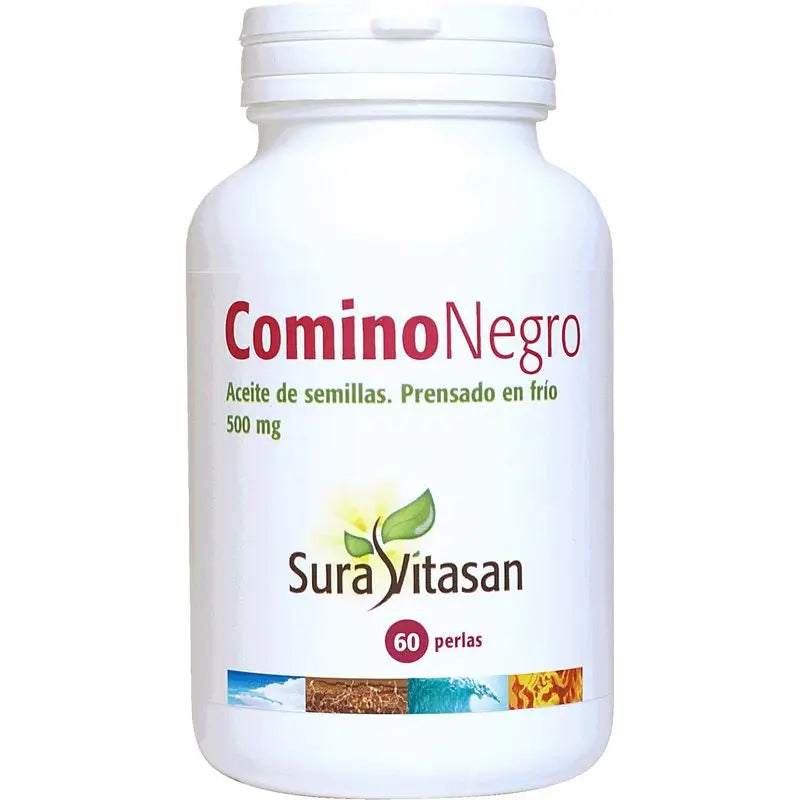 Sura Vitas Comino Negro  500 Mg , 60 perlas