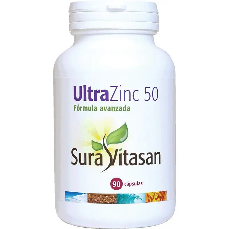 Sura Vitas Ultra Zinc 50 , 90 cápsulas   