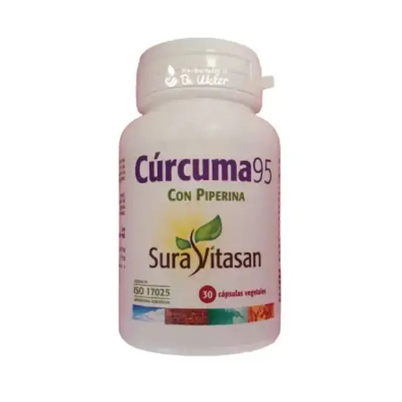 Sura Vitasan Curcuma 95% Std With Piperine , 30 capsules