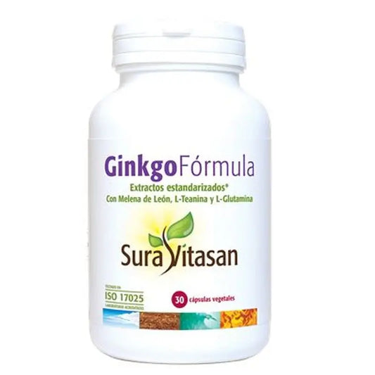 Sura Vitasan Ginkgo Formula , 30 cápsulas