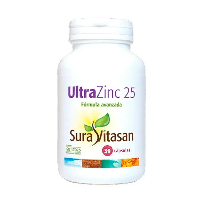 Sura Vitasan Ultra Zinc 25 Mg, 30 capsules