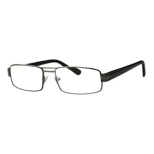 Surgicalmed Euro Optics Presbyopia Reading Glasses Cima (+2.00) Dark Grey with Black Temples, 1 pc.