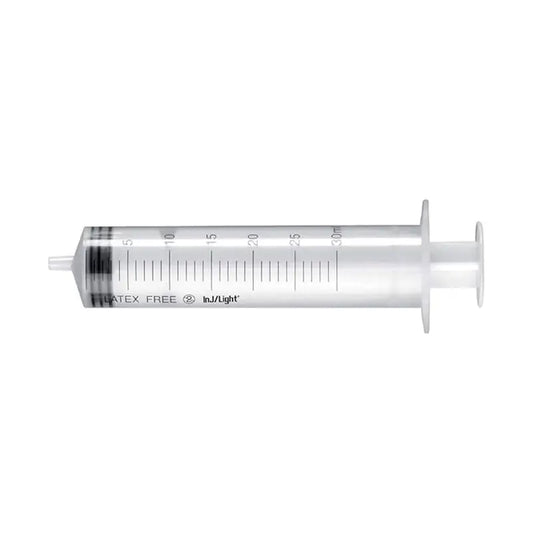 Surgicalmed Rays 20 Ml Disposable Syringes Three Bodies Central Luer Cone Needle Free Inj/Light - Box of 50 pcs, 50 pcs.