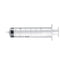 Surgicalmed Rays 20 Ml Disposable Syringes Three Bodies Central Luer Cone Needle Free Inj/Light - Box of 50 pcs, 50 pcs.