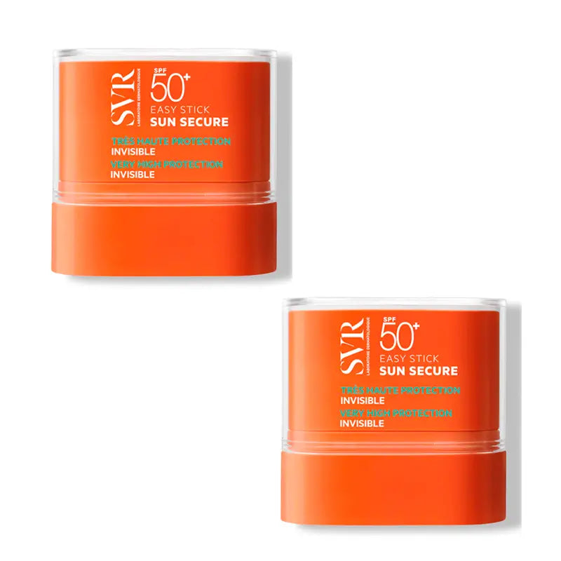 Svr Duplo Sun Secure Easy Stick Spf 50+ , 2 X 10 Ml