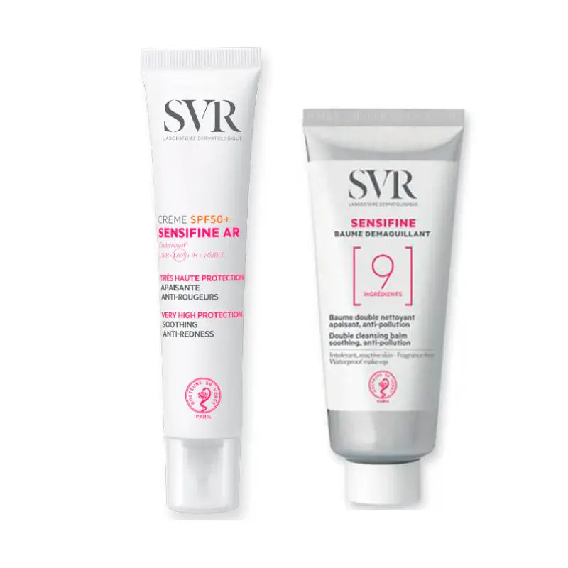 Svr Pack Routine Sensitive & Reactive Skin Sensifine Make-up Remover Balm 100 Ml + Sensifine Ar Creme Spf 50+ 40 Ml