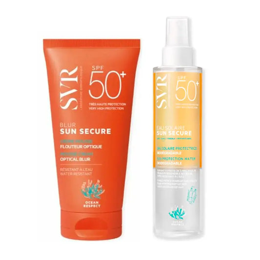 Svr Pack Sun Secure Blur Spf50+ Unscented 50 Ml + Sun Secure Eau Solaire Spf 50 + 200 Ml