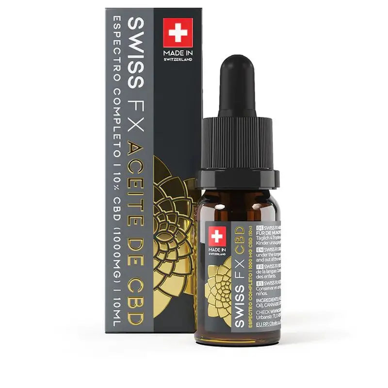 Swiss Fx Cbd Oil 10% Full Spectrum, 10 ml