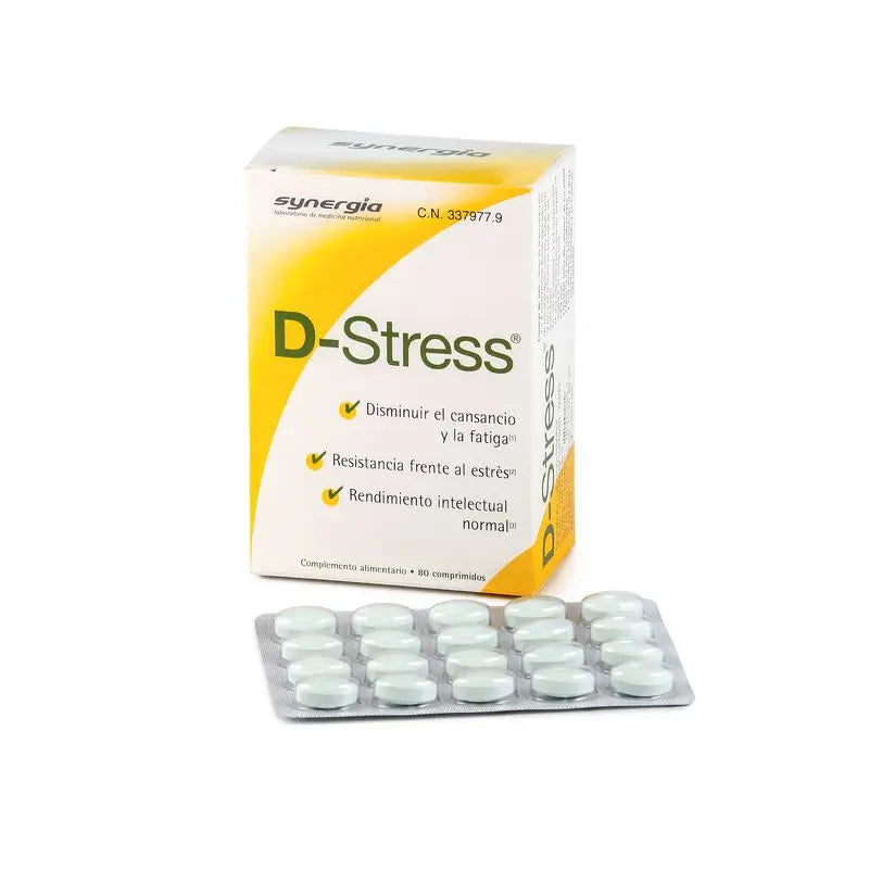 Synergia D-Stress , 80 comprimidos