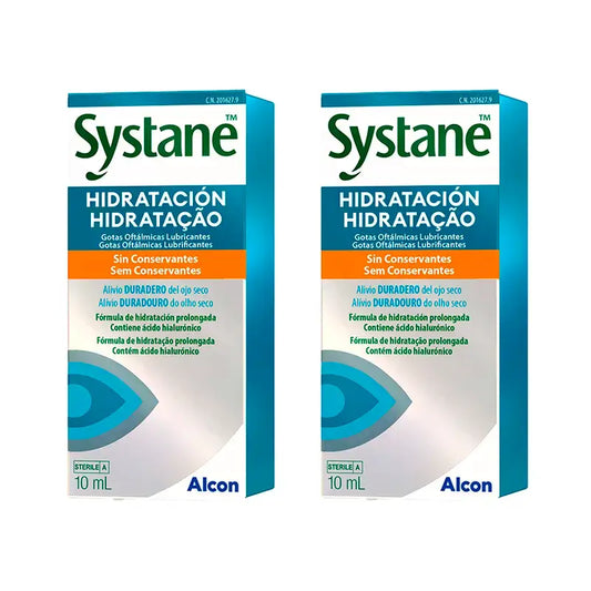 Systane 2 X Systane Daily Moisturising Eye Drops 10 Ml