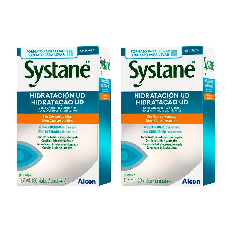 Systane 2 X Systane Moisturising Ud, 30 Units