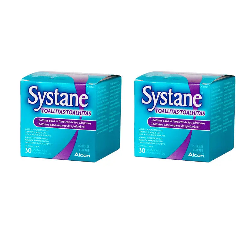 Systane 2 X Systane Toallitas 30 Unidades