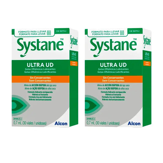 Systane 2 X Systane Ultra 30 Units 0,7 Ml