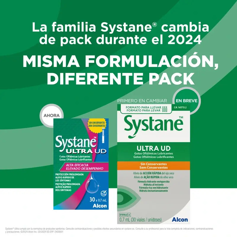 Systane 4 X Systane Ultra 30 Units 0,7 Ml