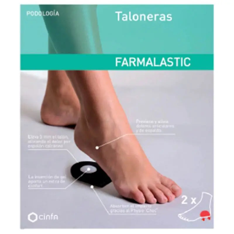 Talonera Farmalastic Talla Grande (Caballero)