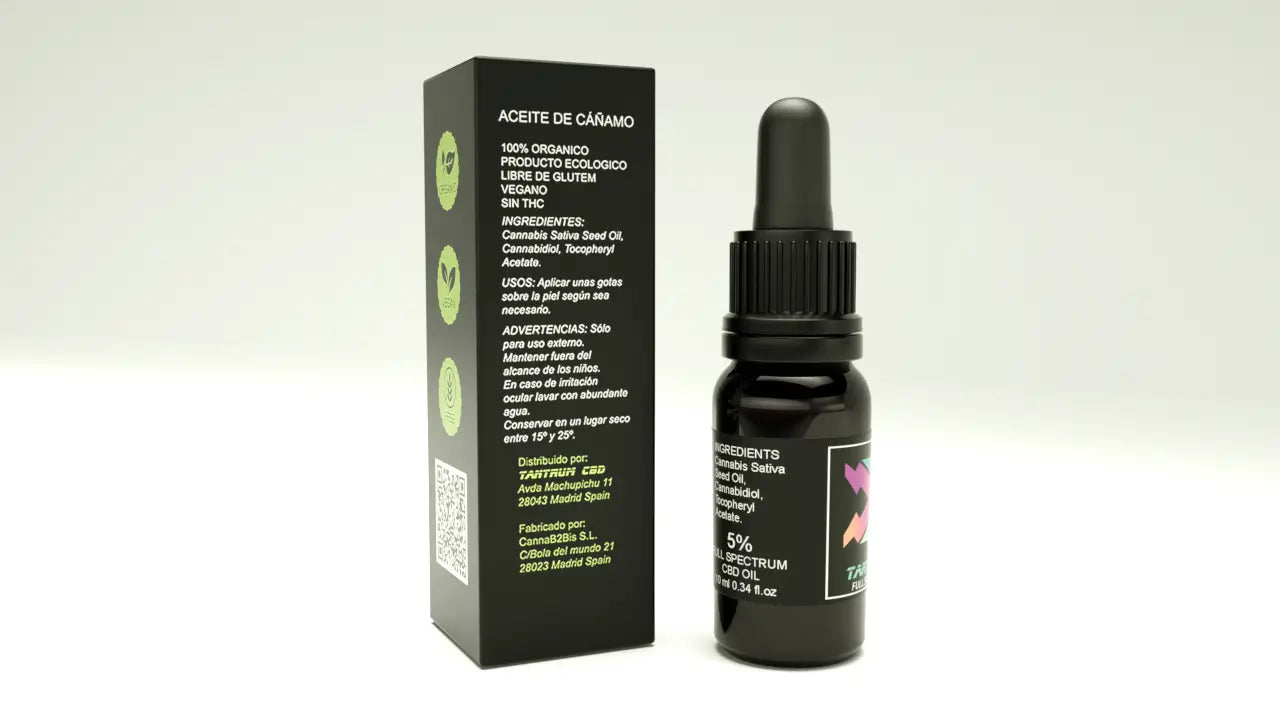 Tantrum Full Spectrum CBD Oil 5% Hso, 10 ml