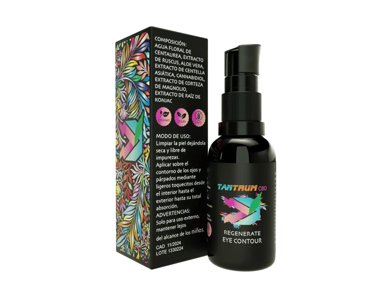 Tantrum Eye Contour Regenerate With CBD , 15 ml