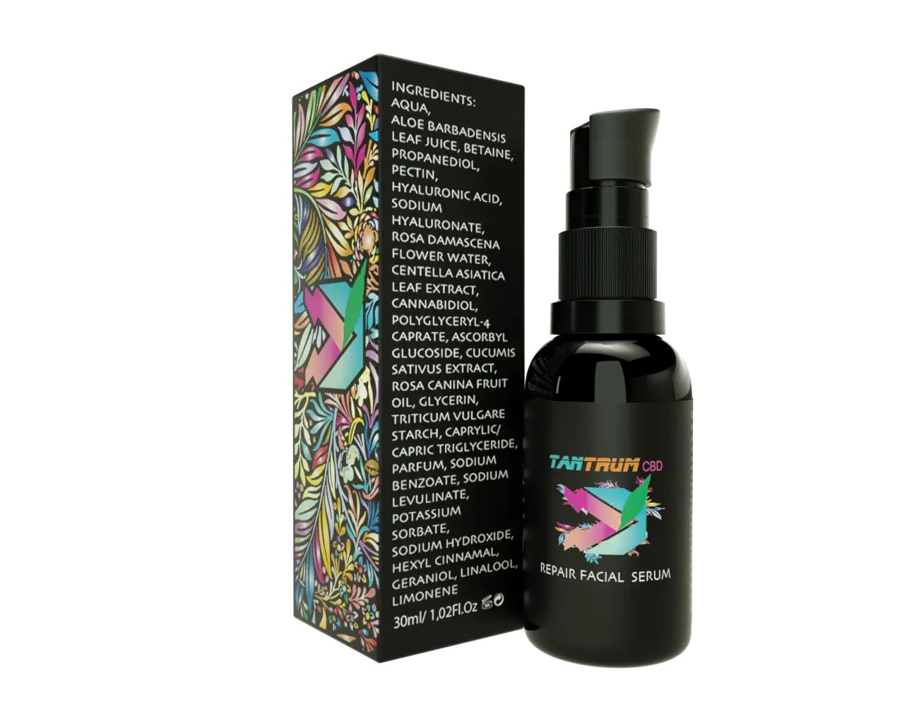 Tantrum Facial Repair Serum With CBD , 30 ml