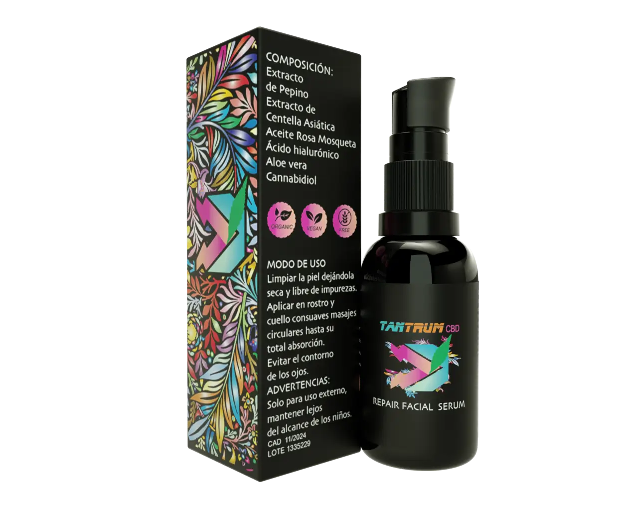 Tantrum Facial Repair Serum With CBD , 30 ml