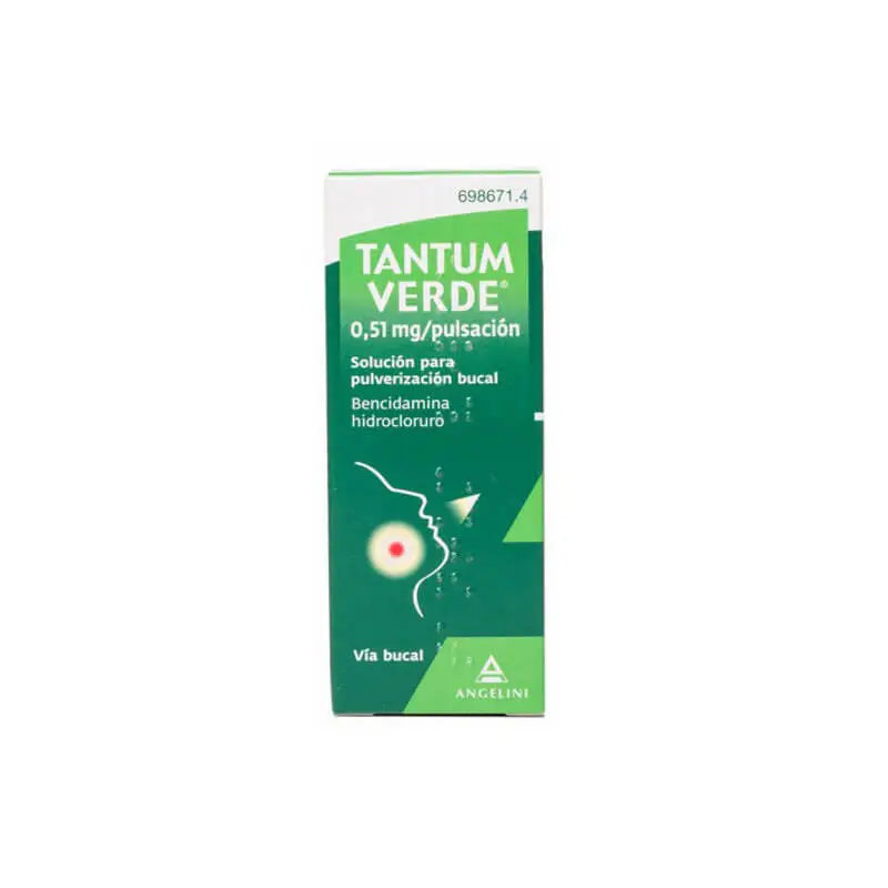 Tantum Verde Solución Para Pulverización Bucal 15 ml