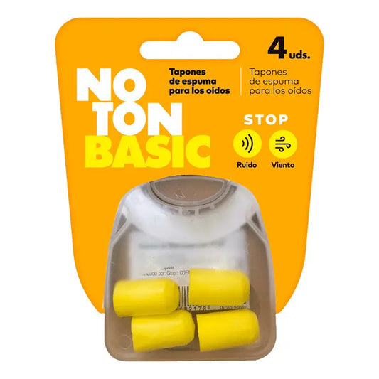 Tapones Noton Oidos Espuma 4 unidades