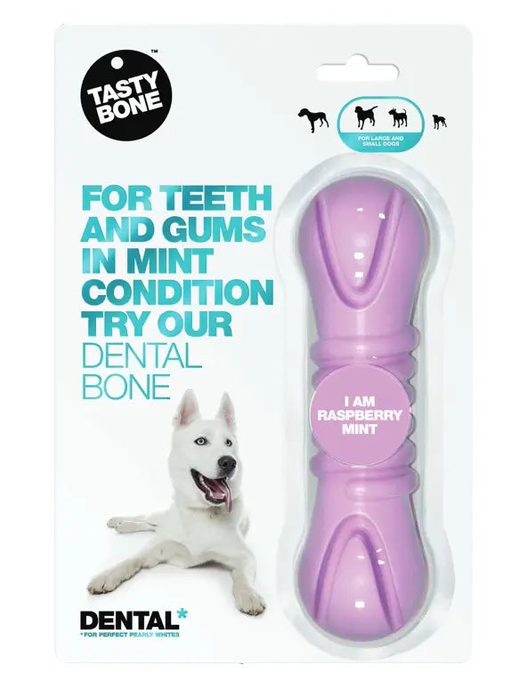 Tasty Bone Dental Frambuesa Menta