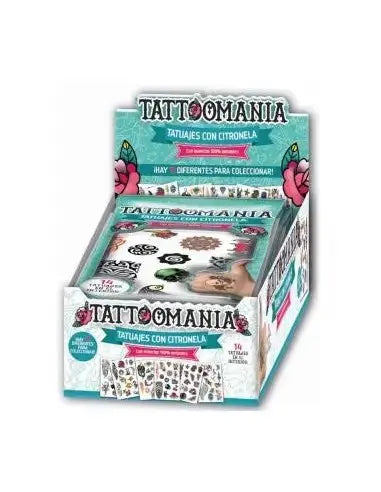 Tattomania Tattoos With Citronella , 24 pieces