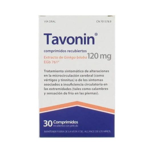 Tavonin 30 Comprimidos