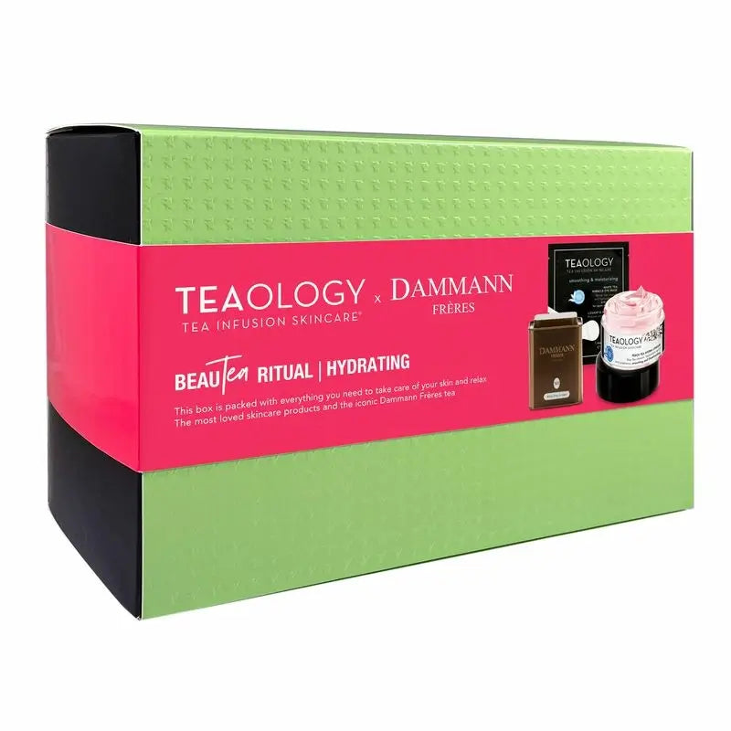 Teaology  Crema Té De Melocotón  Y Mascarilla Contorno De Ojos